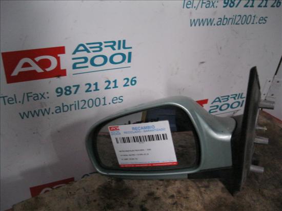 RETROVISOR ELECTRICO IZDO. Hyundai matrix (fc)(2001->) 1.5 CRDi D3-EA D3EA VERDE Espejo Izquierdo
