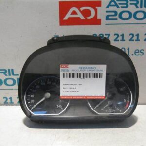 CUADRO COMPLETO BMW serie 1 berlina (e81/e87)(2004->) 2.0 120d [2,0 Ltr. - 120 kW 16V Diesel] D/ 20-4D-A - #Prov# D204DAPROV 6947136 NEGRO    COMPLETO instrumentos