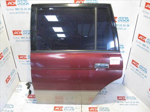 PUERTA TRA. IZDA. Mitsubishi montero sport (k90)(1999->) 2.5 D A las 4 ruedas (K94W) 4 D 56 T 4D56T GRANATE Izquierda izquierdas Trasera traseras