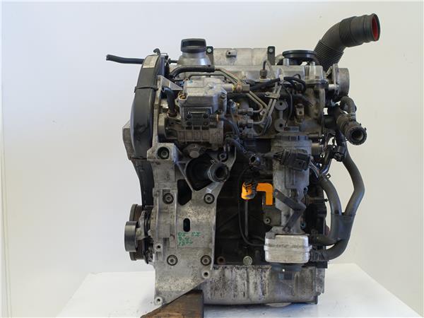 MOTOR COMPLETO Seat ibiza (6l1)(04.2002->) 1.9 SDI ASY ASY ROJO BLOQUE core usado - Imagen 2