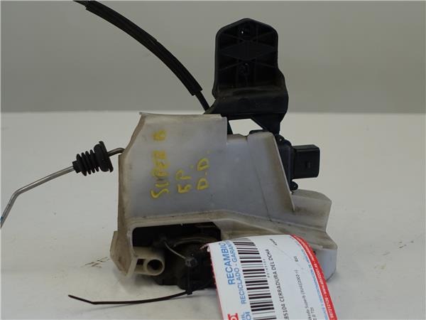 CERRADURA DEL DCHA Skoda superb (3u4)(2002->) 2.0 TDI BSS NEGRO