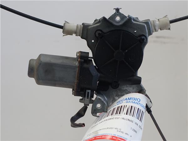 MECANISMO ELEVALUNAS TRA. DCHO. Nissan primera berlina (p12)(12.2001->) 1.9 dCi D-F9Q - #Prov# DF9QPROV GRIS Derechas derechos motor Traseras traseros - Imagen 2