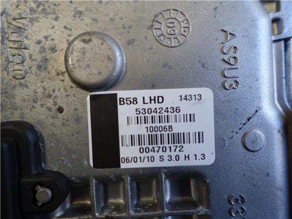 MOTOR LIMPIAPARABRISAS DEL. Citroen c4 picasso (2007->) 1.6 HDi 9HZ-DV6TED4 9HZDV6TED4 53042436 AZUL VALEO Delanteras delanteros - Imagen 3