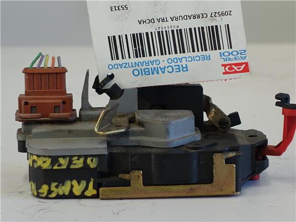 CERRADURA TRA DCHA Citroen xsara berlina (1997->) 2.0 HDi 90 RHY (DW10TD) RHY(DW10TD) GRIS