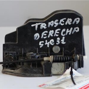 CERRADURA TRA DCHA BMW serie 5 berlina (e60)(2003->) 2.0 520d [2,0 Ltr. - 120 kW 16V Diesel] M47 D20 (20 4 D4) M47D20(204D4) 7167076 NEGRO