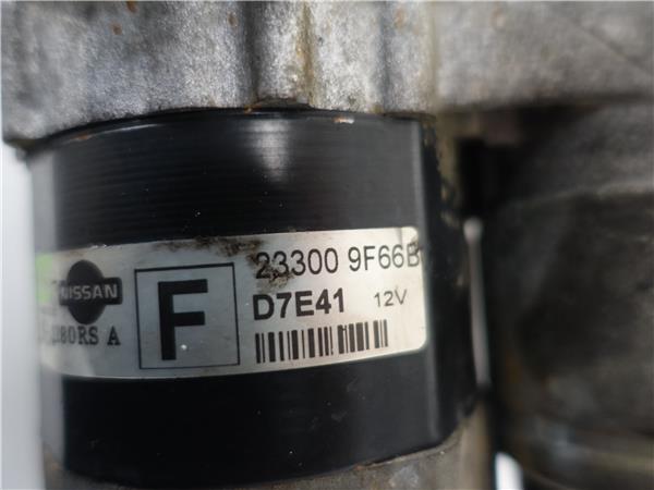 MOTOR ARRANQUE Nissan almera (n16/e)(01.2000->) 1.5 QG15DE 233009F66B NEGRO de - Imagen 3