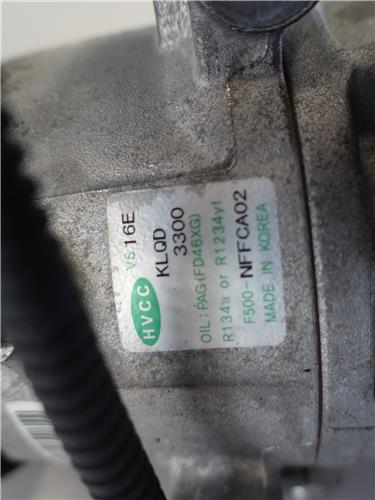 COMPRESOR AIRE ACOND. Hyundai tucson (jm)(2004->) 1.7 CRDI (116CV) - #Prov# D4FD - #Prov# D4FDPROV F500-NFFCA02 F500NFFCA02 BLANCO Acondicionado - Imagen 3