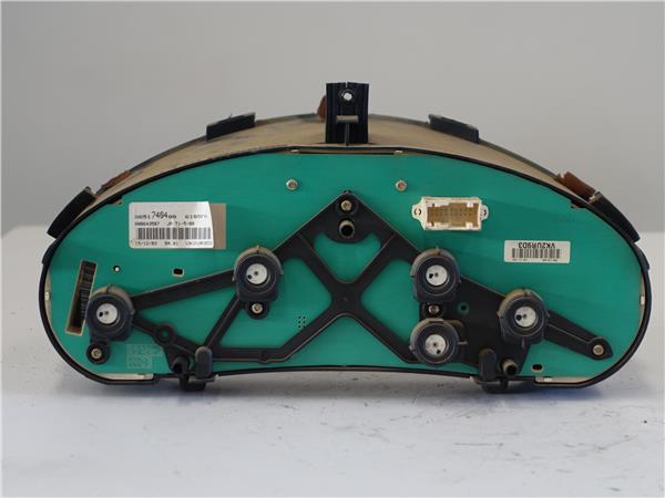 CUADRO COMPLETO Peugeot 206 (1998->) 1.4 HDi eco 70 8HX (DV4TD) 8HX(DV4TD) 9651740480 GRIS COMPLETO instrumentos 20CP95 - Imagen 2