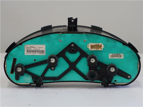 CUADRO COMPLETO Peugeot 206 (1998->) 1.4 HDi eco 70 8HZ (DV4TD) 8HZ(DV4TD) 9648836580 GRIS PLATA COMPLETO instrumentos 20CQ06 - Imagen 2