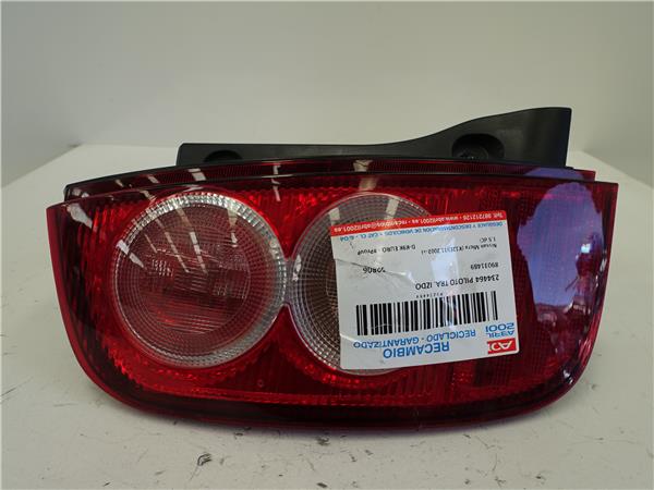 PILOTO TRA. IZDO. Nissan micra (k12e)(11.2002->) 1.5 dCi D-K9K EURO - #Prov# DK9KEUROPROV 89031489 NEGRO Bombilla Faro Izquierdo Lámpara lateral Luz Trasero