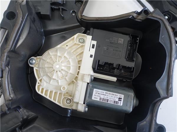 MECANISMO ELEVALUNAS DEL. IZDO. Seat leon (1p1)(05.2005->) 1.9 TDI BLS 1P0837401N NEGRO Delanteras delanteros Izquierdas izquierdos motor KBL - Imagen 2