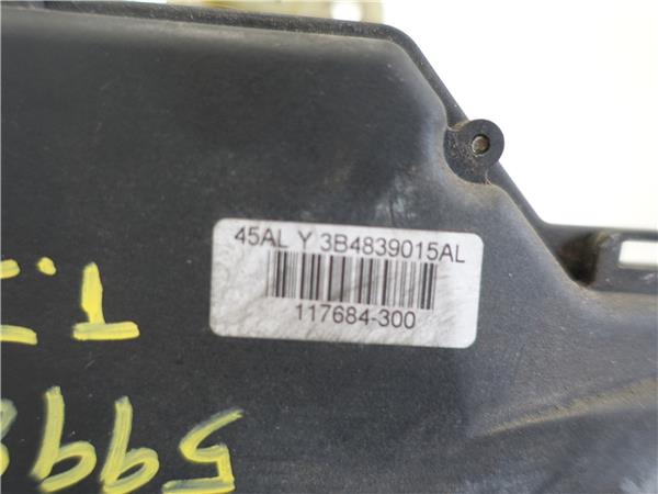 CERRADURA TRA IZDA Skoda octavia berlina (1u2)(1997->) 1.9 TDI AXR 3B4839015AL BLANCO - Imagen 3