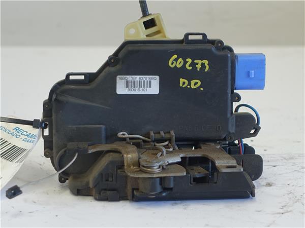 CERRADURA DEL DCHA Seat ibiza (6l1)(04.2002->) 1.9 TDI AXR 3B1837016BQ NEGRO GGU