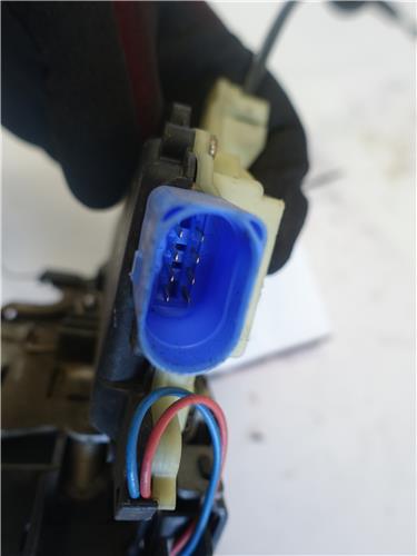 CERRADURA DEL DCHA Seat ibiza (6l1)(04.2002->) 1.9 TDI AXR 3B1837016BQ NEGRO GGU - Imagen 3