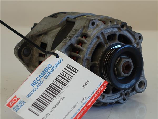 ALTERNADOR Chevrolet aveo berlina (2006->) 1.2 B12D1 NEGRO generador