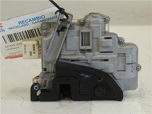 CERRADURA TRA DCHA Seat toledo (5p2)(09.2004->) 1.9 TDI BXE 5P0839012 GRIS VERDOSO HNV - Imagen 2