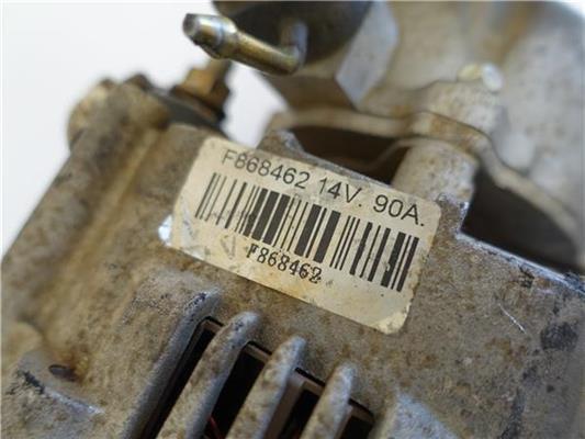 ALTERNADOR Mitsubishi l 200 (k70)(1996->) 2.5 TD 4x4 (K74T) 4 D 56 TD 4D56TD F868462 602554A2T826899 VERDE Y GRIS generador - Imagen 3