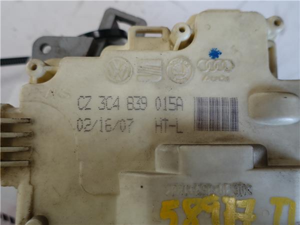 CERRADURA TRA IZDA Volkswagen passat berlina (3c2)(2005->) 2.0 TDI 16V BKP 3C4839015A NEGRO - Imagen 4