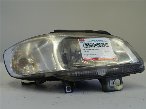 FARO DEL. DCHO Seat ibiza (6k1)(08.1999->) 1.4 16V AUA 67743745 AMARILLO Bombillas delanteras Delanteros Derechas Derechos Lámparas luces Luz piloto Pilotos DXK