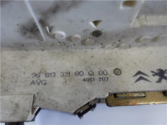 CERRADURA DEL IZQ Citroen c4 berlina (06.2004->) 1.6 HDi 9HY (DV6TED4) 9HY(DV6TED4) 96867200 BLANCO 20DM75 - Imagen 3