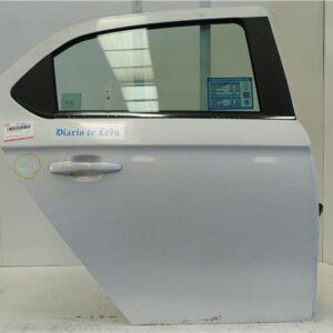 PUERTA TRA. DCHA. Citroen c-elysée (11.2012->) 1.5 Feel [1,5 Ltr. - 75 kW Blue-HDI FAP] YH01 - #Prov# YH01PROV BLANCO    Derechas derechos Traseras traseros 20R109