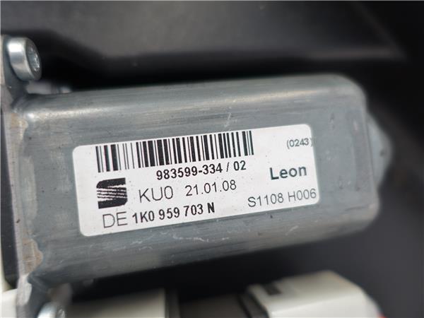 MECANISMO ELEVALUNAS TRA. IZDO. Seat leon (1p1)(05.2005->) 2.0 TDI BMN 1K0959703N BLANCO Izquierdas izquierdos motor Traseras traseros KDS - Imagen 3