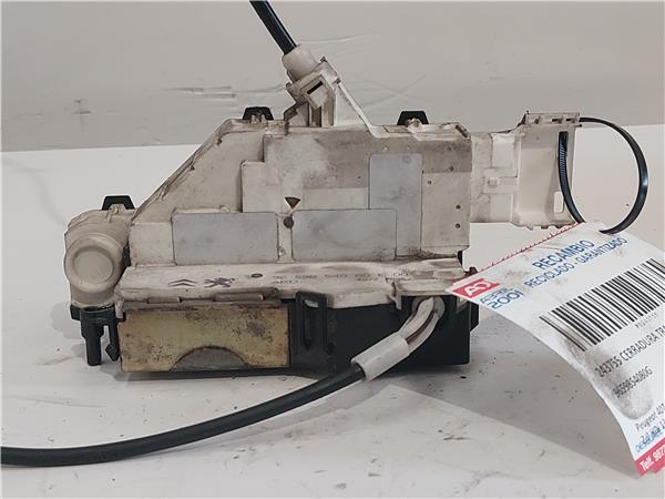 CERRADURA TRA DCHA Peugeot 407 (2004->) 2.0 HDi 135 RHR (DW10BTED4) RHR(DW10BTED4) 9659854080G NEGRO 20MBK2