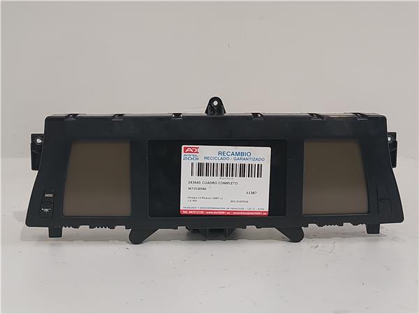 CUADRO COMPLETO Citroen c4 picasso (2007->) 1.6 HDi 9HZ-DV6TED4 9HZDV6TED4 9673538580 GRIS COMPLETO instrumentos 20DS12