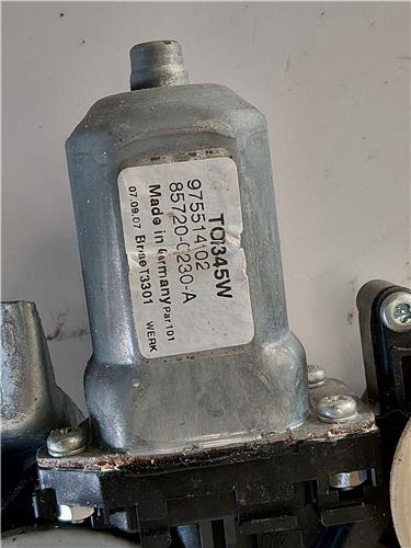 MECANISMO ELEVALUNAS DEL. IZDO. Toyota auris (e15)(10.2006->) 1.6 VVTi 1ZR-FE 1ZRFE 961919-100 961919100 85720-0230-A 857200230A NEGRO Delanteras delanteros Izquierdas izquierdos motor - Imagen 3