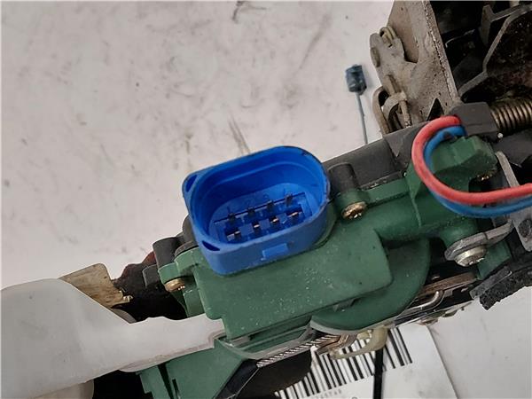 CERRADURA DEL IZQ Volkswagen polo iv (9n1)(11.2001->) 1.4 16V BBY 991990-101 991990101 AZUL GJF - Imagen 3