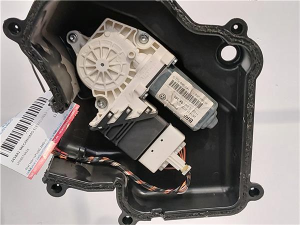 MECANISMO ELEVALUNAS TRA. IZDO. Seat leon (1p1)(05.2005->) 1.6 BSE 1K0959703G 1P0867443A NEGRO Izquierdas izquierdos motor Traseras traseros GVY - Imagen 2