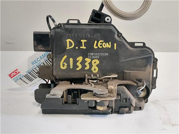 CERRADURA DEL IZQ Seat leon (1m1)(11.1999->) 1.9 TDI ALH C3B1837015A GRIS EGR