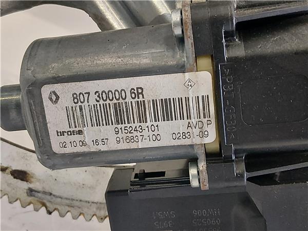 MECANISMO ELEVALUNAS DEL. DCHO. Renault megane iii coupé (dz0_) - #prov# 1.9 dCi (DZ0N, DZ0J, DZ1J, DZ1K) - #Prov# F9Q 870 - #Prov# F9Q870PROV 807.300006R 807300006R AZUL Delanteras delanteros Derechas derechos motor - Imagen 3
