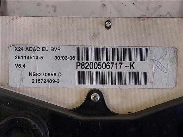 CUADRO COMPLETO Renault mascott 160.35 ZD3 A 604 ZD3A604 8200506717K BLANCO - Imagen 3