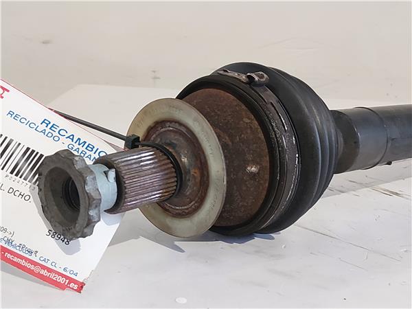 PALIER DEL. DCHO. Volkswagen polo v (6r1)(06.2009->) 1.0 - #Prov# CHY - #Prov# CHYPROV 6C0407272H BLANCO cardan Delantero Derecho trasmision QAE - Imagen 2