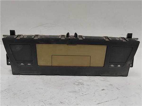 CUADRO COMPLETO Citroen c4 picasso (2007->) 1.6 HDi 9HZ-DV6TED4 9HZDV6TED4 P9664365280 NEGRO COMPLETO instrumentos 20DP76