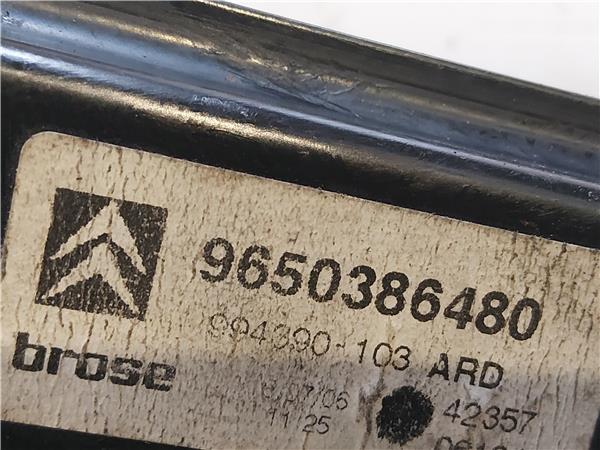 MECANISMO ELEVALUNAS TRA. DCHO. Citroen c6 (2005->) 2.7 HDi UHZ (DT17BTED4) UHZ(DT17BTED4) 0130822258 130822258 9650386480 GRIS Derechas derechos motor Traseras traseros 20GG05 - Imagen 3