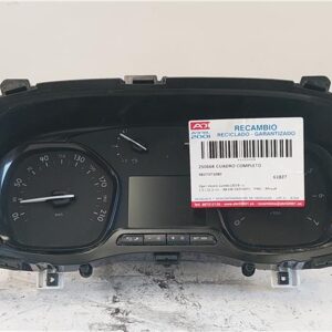 CUADRO COMPLETO Opel vivaro combi (2019->) 1.5 L [1,5 Ltr. - 88 kW CDTI DPF] YH01 - #Prov# YH01PROV 9837473080 GRIS    COMPLETO instrumentos