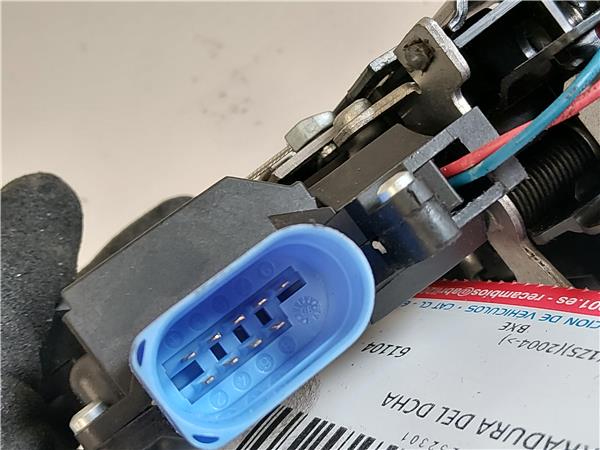 CERRADURA DEL DCHA Skoda octavia combi (1z5)(2004->) 1.9 TDI BXE 3D1837016AC GRIS - Imagen 3