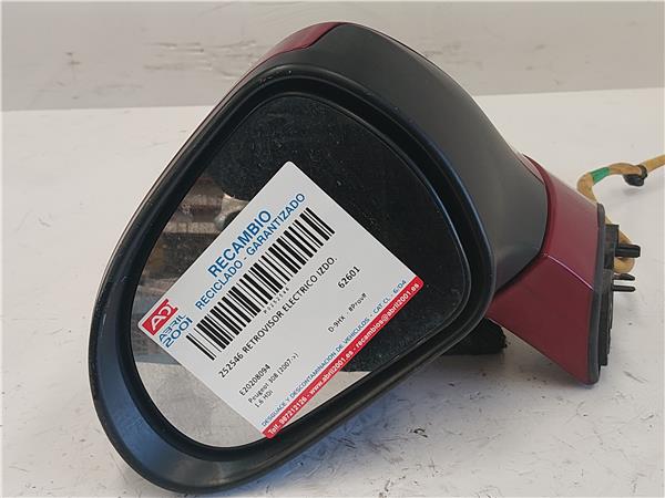 RETROVISOR ELECTRICO IZDO. Peugeot 308 (2007->) 1.6 HDi D-9HX - #Prov# D9HXPROV E20208094 GRANATE Espejo Izquierdo