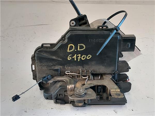 CERRADURA DEL DCHA Seat leon (1m1)(11.1999->) 1.9 TDI ASV 3B1837016A NEGRO EGS - Imagen 2