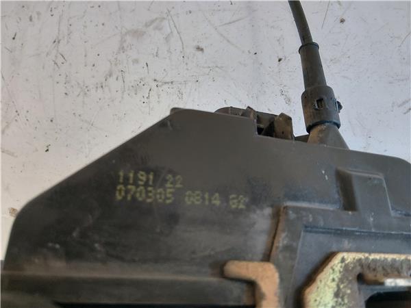 CERRADURA DEL IZQ Renault scenic ii (jm)(2003->) 1.5 dCi (JM02, JM13) D/ K9K F7 - #Prov# DK9KF7PROV 1191 22 119122 NEGRO - Imagen 3