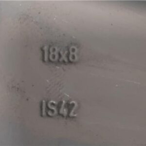 CONJUNTO DE 4 LLANTAS ALUMINIO Opel insignia berlina (2008->) 1.6 Excellence [1,6 Ltr. - 100 kW CDTI DPF] B 16 DTH opt. LVL - #Prov# B16DTHOPTLVLPROV 18X8-IS42 18X8IS42 BLANCO
