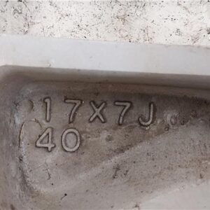 CONJUNTO DE 4 LLANTAS ALUMINIO Nissan x-trail (t31)(03.2007->) 2.0 dCi M9R 17X7J-40 17X7J40 GRIS