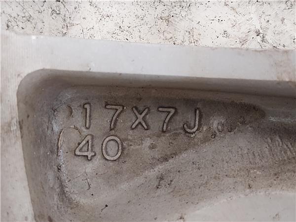 CONJUNTO DE 4 LLANTAS ALUMINIO Nissan x-trail (t31)(03.2007->) 2.0 dCi M9R 17X7J-40 17X7J40 GRIS