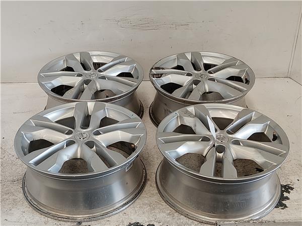 CONJUNTO DE 4 LLANTAS ALUMINIO Nissan x-trail (t31)(03.2007->) 2.0 dCi M9R 17X7J-40 17X7J40 GRIS - Imagen 2