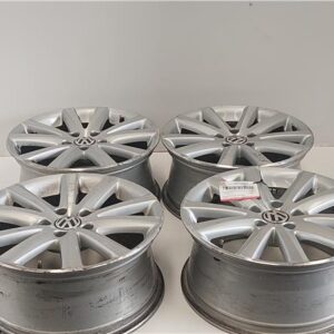 CONJUNTO DE 4 LLANTAS ALUMINIO Volkswagen passat berlina (3c2)(2005->) 2.0 TDI BMR 7.5JX17H2 75JX17H2 NEGRO    JPQ