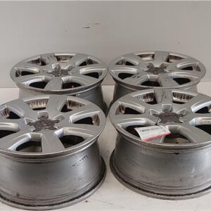 CONJUNTO DE 4 LLANTAS ALUMINIO Audi a4 berlina (8k2)(2008->) 2.0 Basis [2,0 Ltr. - 105 kW 16V TDI] CAGA 7.5JX16-H2-ET45 75JX16H2ET45 AZUL    JJG