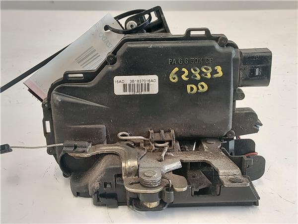 CERRADURA DEL DCHA Seat leon (1m1)(11.1999->) 1.9 TDI ASV 3B1837016AD ROJO
