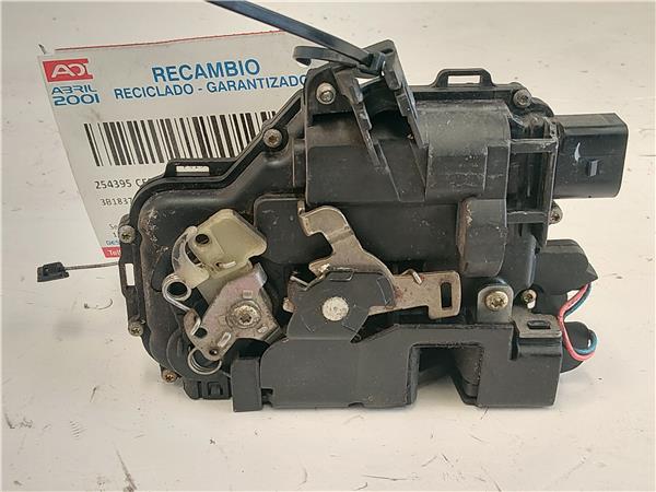 CERRADURA DEL IZQ Seat leon (1m1)(11.1999->) 1.9 TDI ASV 3B1837015Q ROJO - Imagen 2